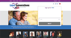 Desktop Screenshot of lovegenerations.com